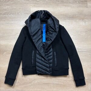 Kit‎ and Ace Down Filled Cashmere Blend Sweater Jacket Women's 8 Color Black